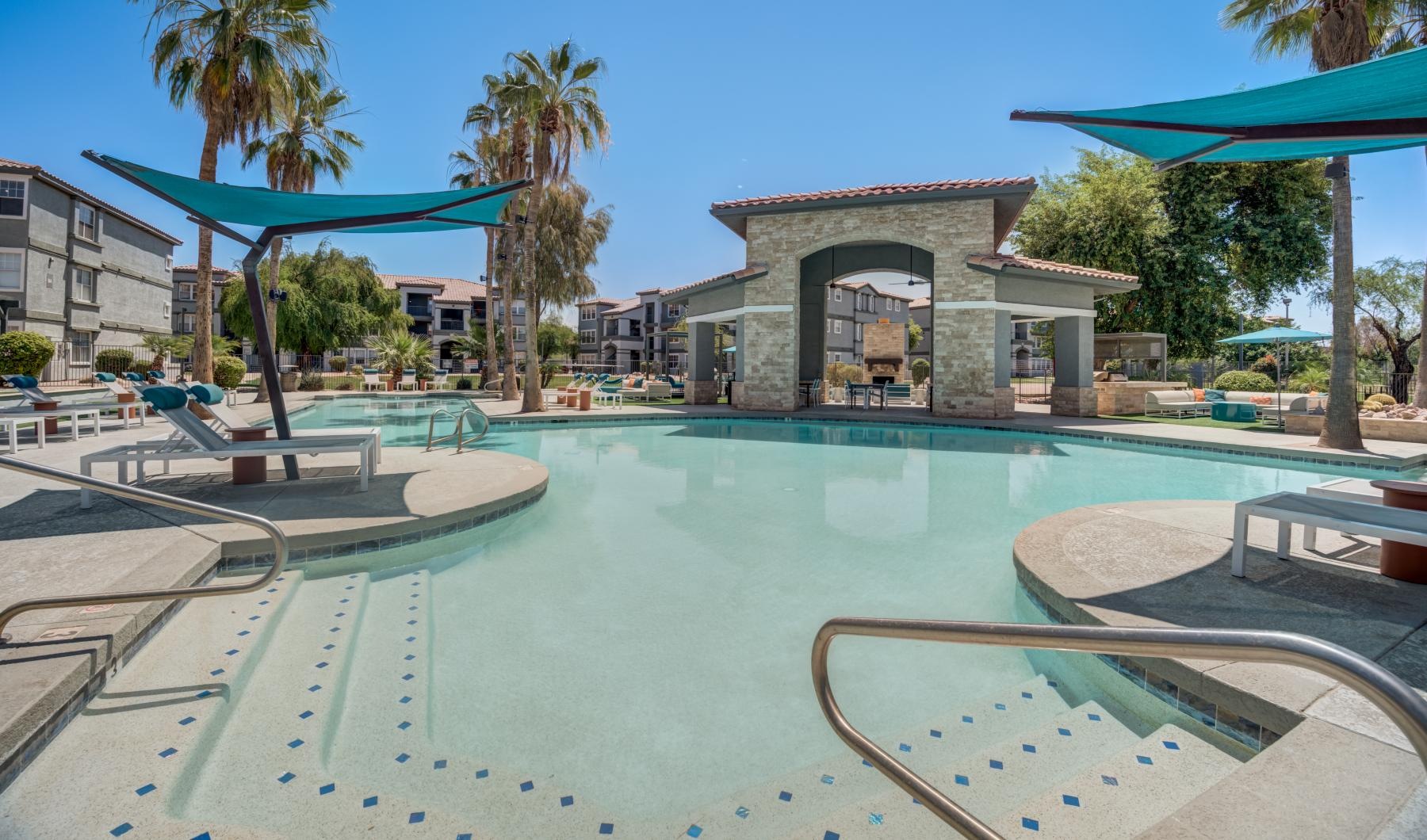 outdoor swimming pool
